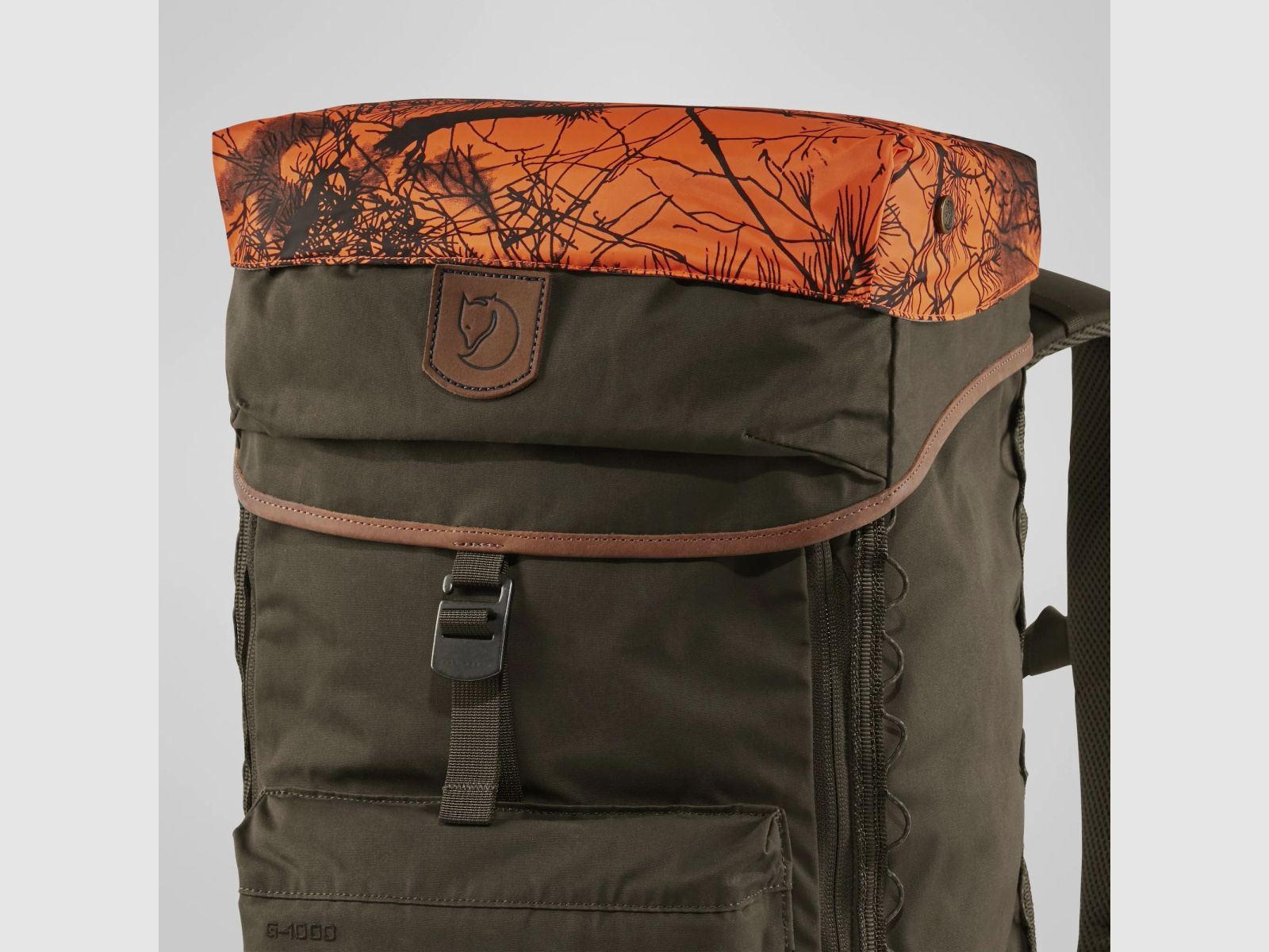 FJÄLLRÄVEN Singi Stubben Sitzrucksack Dark Olive