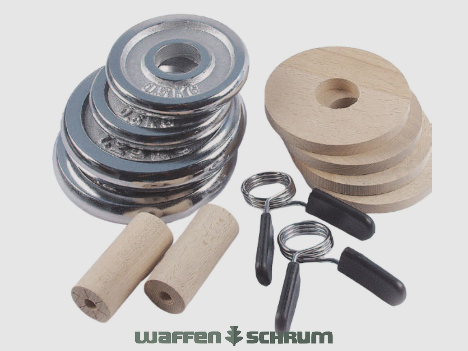 Waidwerk Beschwerungsset für Apportierbock , Gewichtserhöhung bis 4500g