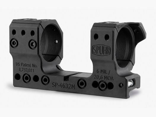 Spuhr Ø34 H34mm 20,6MOA Blockmontage S&B 5-25x56 Ultrashort