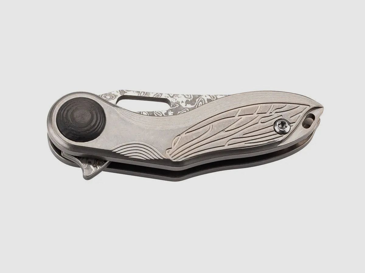 PUMA TEC Mini-Einhandmesser, Damaszener