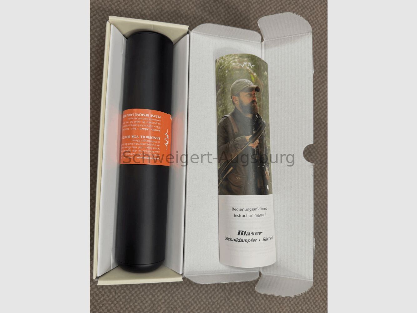 Overbarrel Schalldämpfer Blaser SILENCER Kal. .30 M15x1