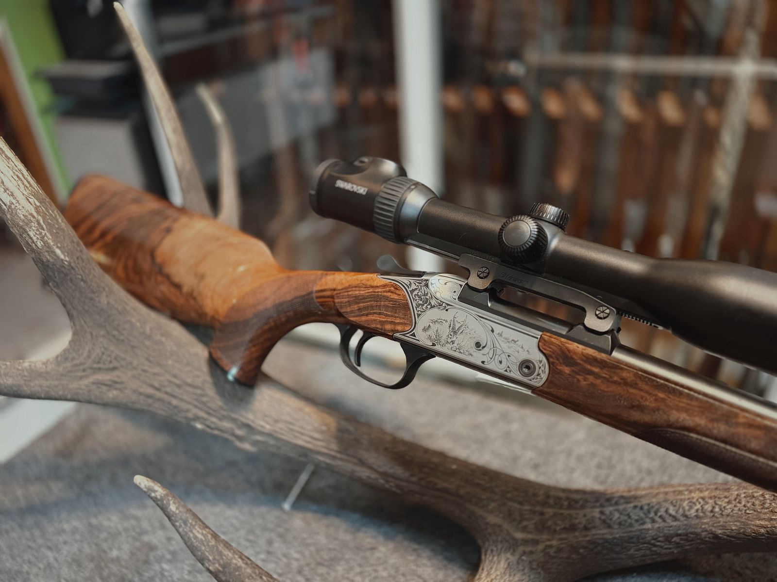 Blaser K95 Luxus – Cal. .308 Win. | Classe de bois 6 | Swarovski Z6i | Hausken 224 Lite
