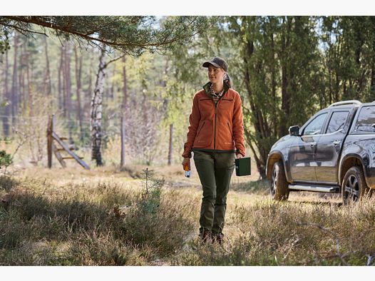 Hrkila Fleecejacke Kamko, wendbar