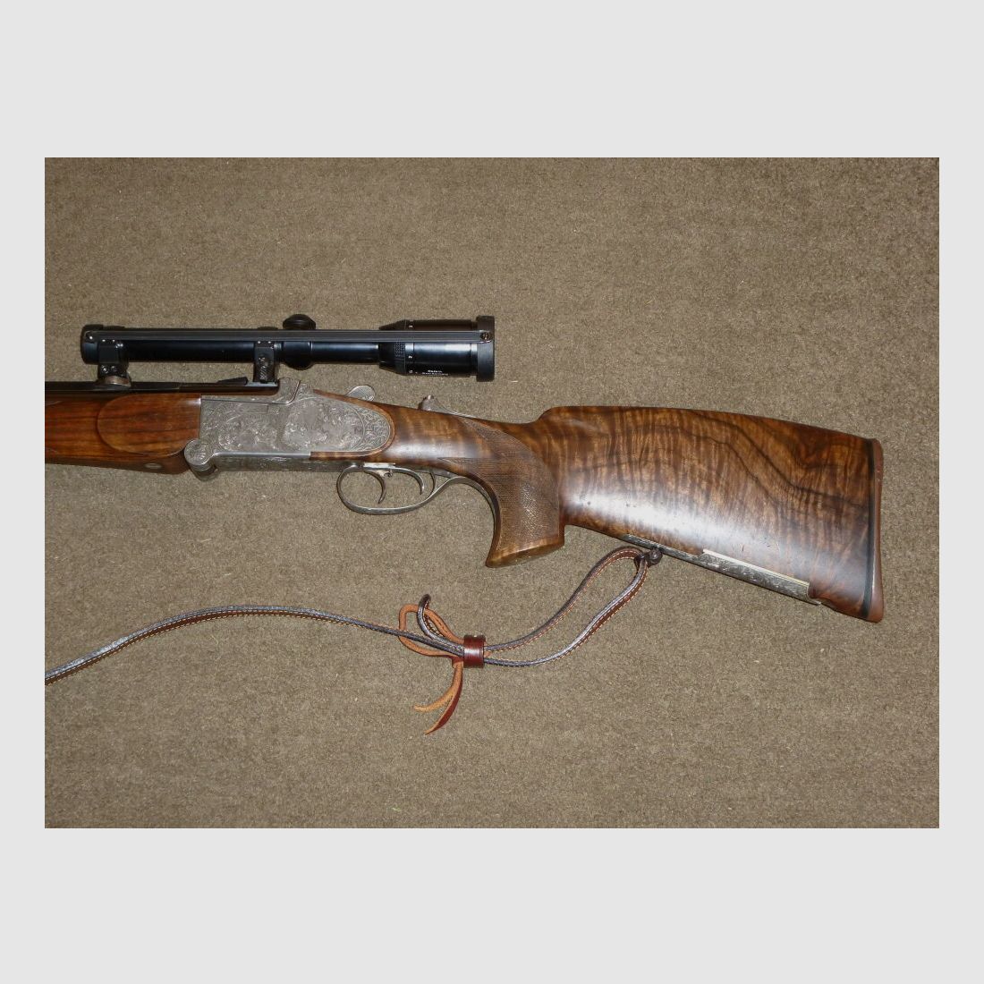 Otto Baier KS 88, manico sinistro, calibro .416 Rigby, 6x70R