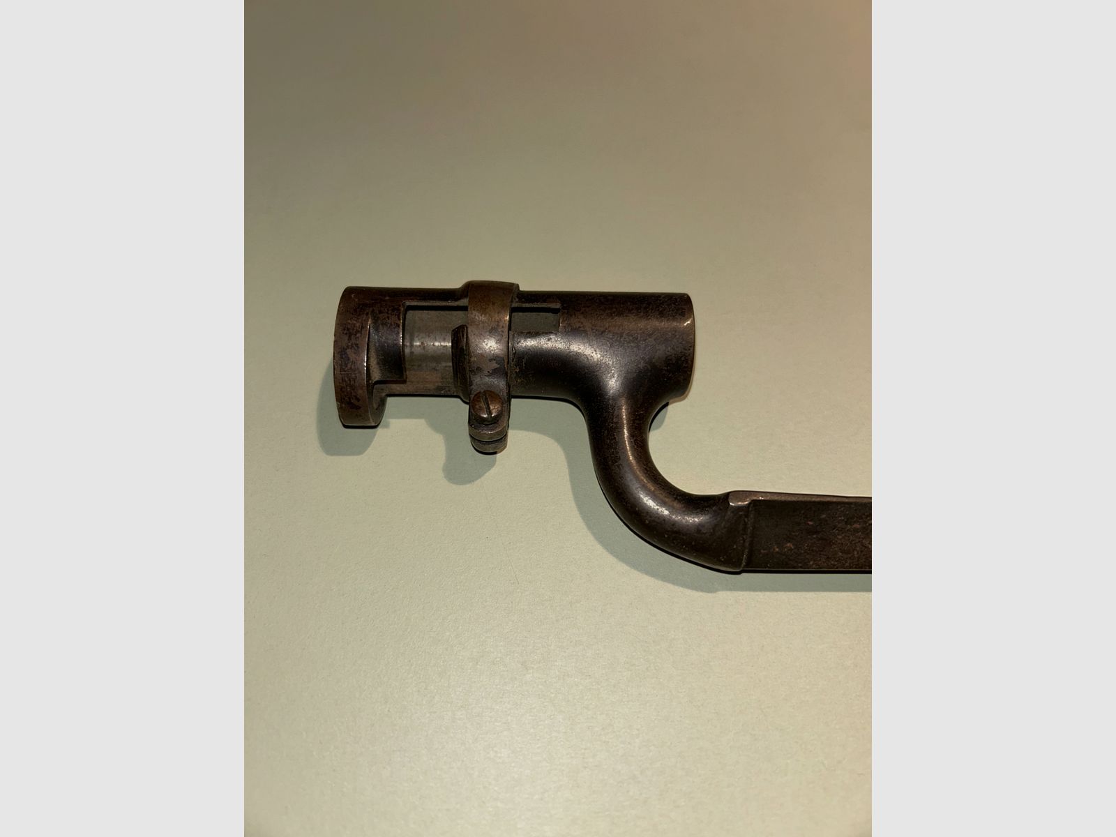 Seltenes Dreikant-Tüllenbajonett „Salter & Co“ – Überlänge 50,8 cm – Top-Zustand um 1850/1860, Bild 2 von 8