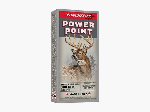 Winchester .300 BLK Powerpoint 150 gr. -20 pz.