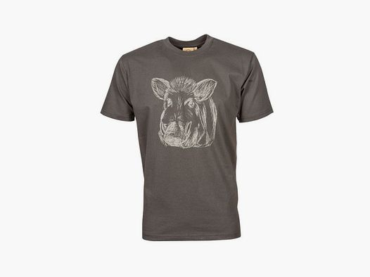 Elch H-T-Shirt mit Motiv Sau