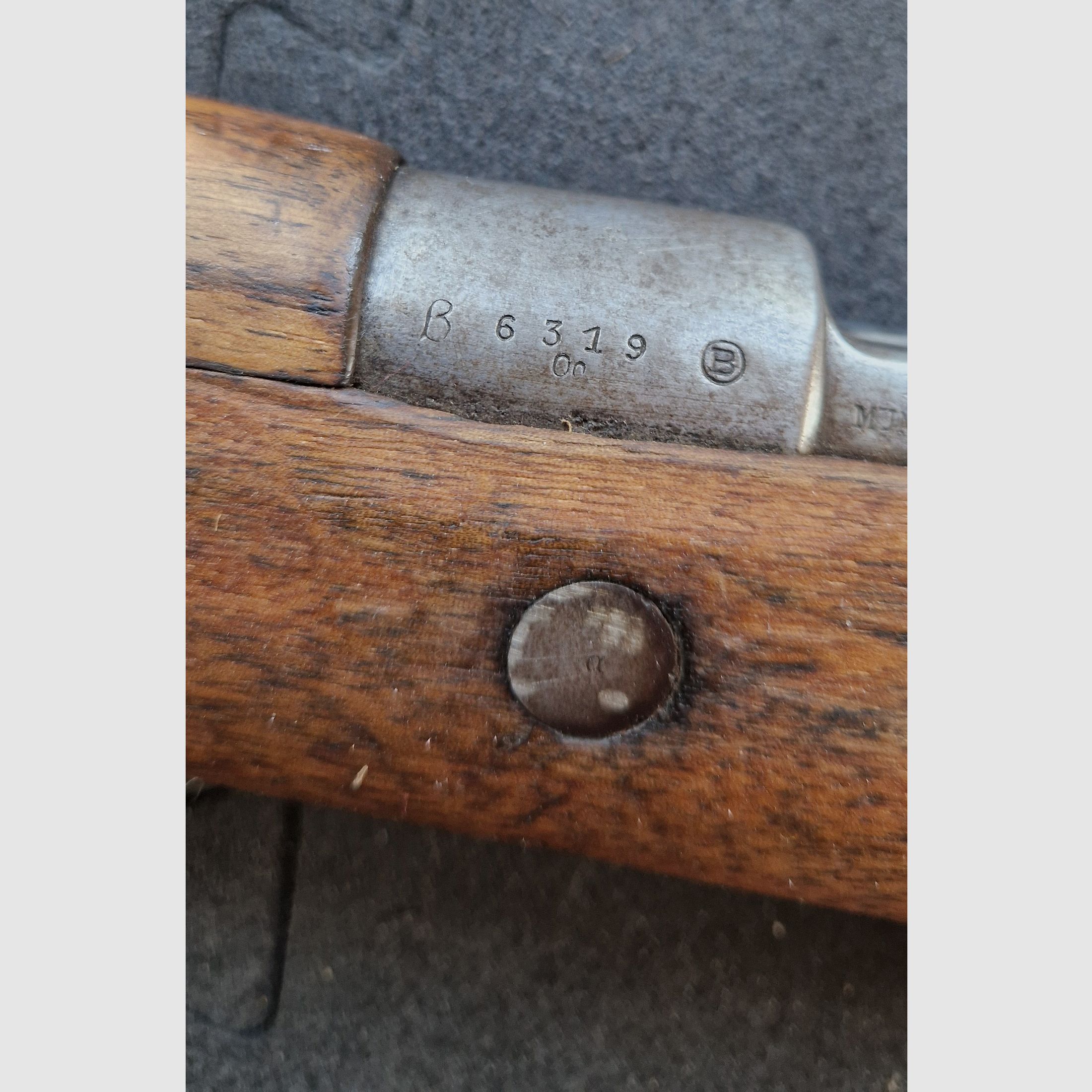 Originales K98  Mod 1908 Hersteller Oberndorf Salut Umbau BKA 89