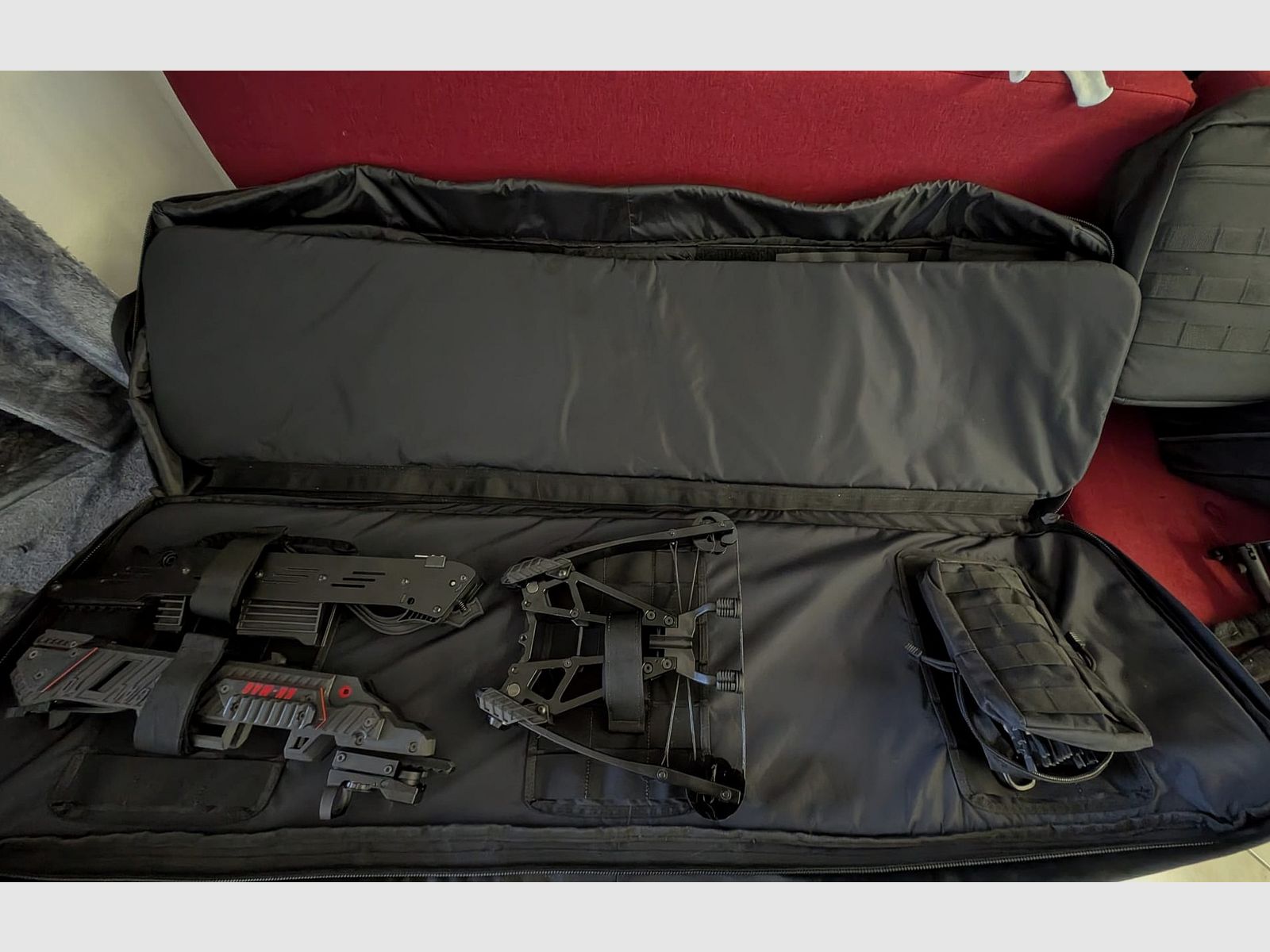 K Adder V3 TX-Compound + Mey Folding Stock + TT Bag