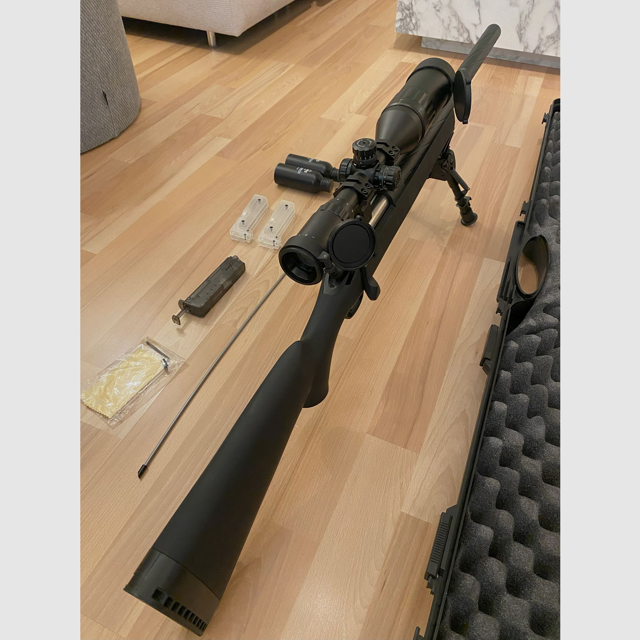Novritsch SSG-10 A1 Bundle -  Airsoft Scharfschützengewehr