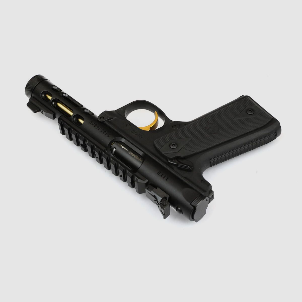 Ruger Mark IV 22/45 LITE Pistole schwarz/gold, Bild 5 von 6