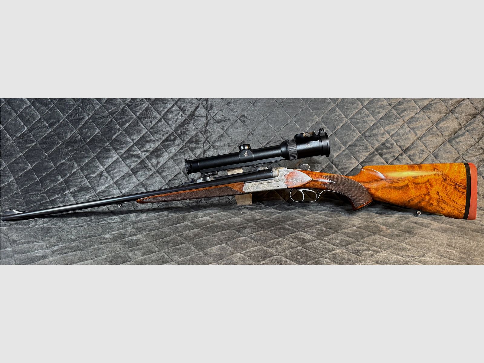 Doble rifle Hambrusch Ferlach 9,3x74R Swarovski Z6i TOP!