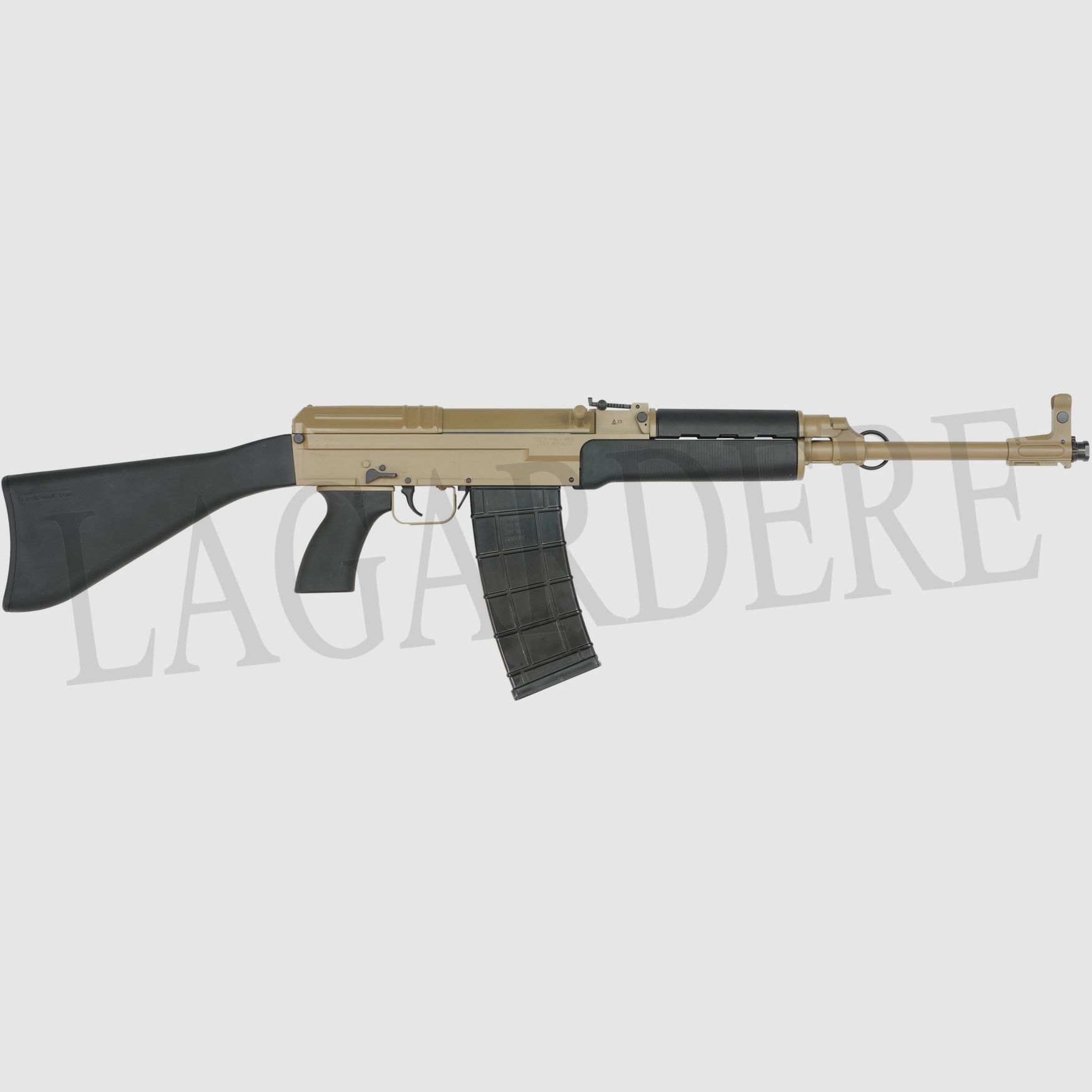 CZECH SMALL ARMS VZ 58 SPORTER RIFLE TAN FESTER SCHAFt (HALB-AUTOMATISCHES STURMGEWEHR)
