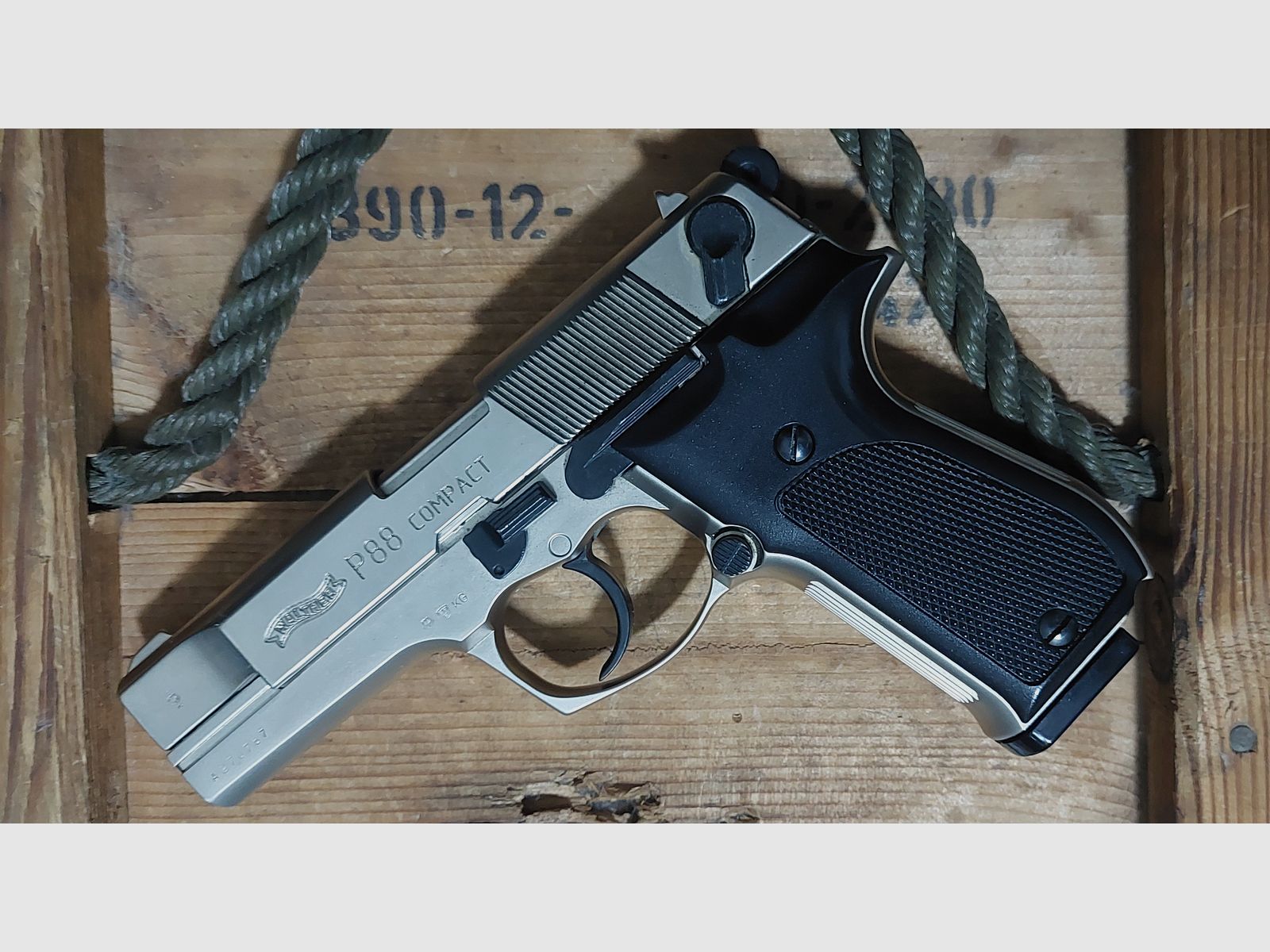 Walther P88 Compact 9 mm (PTB 613) Schreckschuss ninguna Walther Glock HW94 Colt