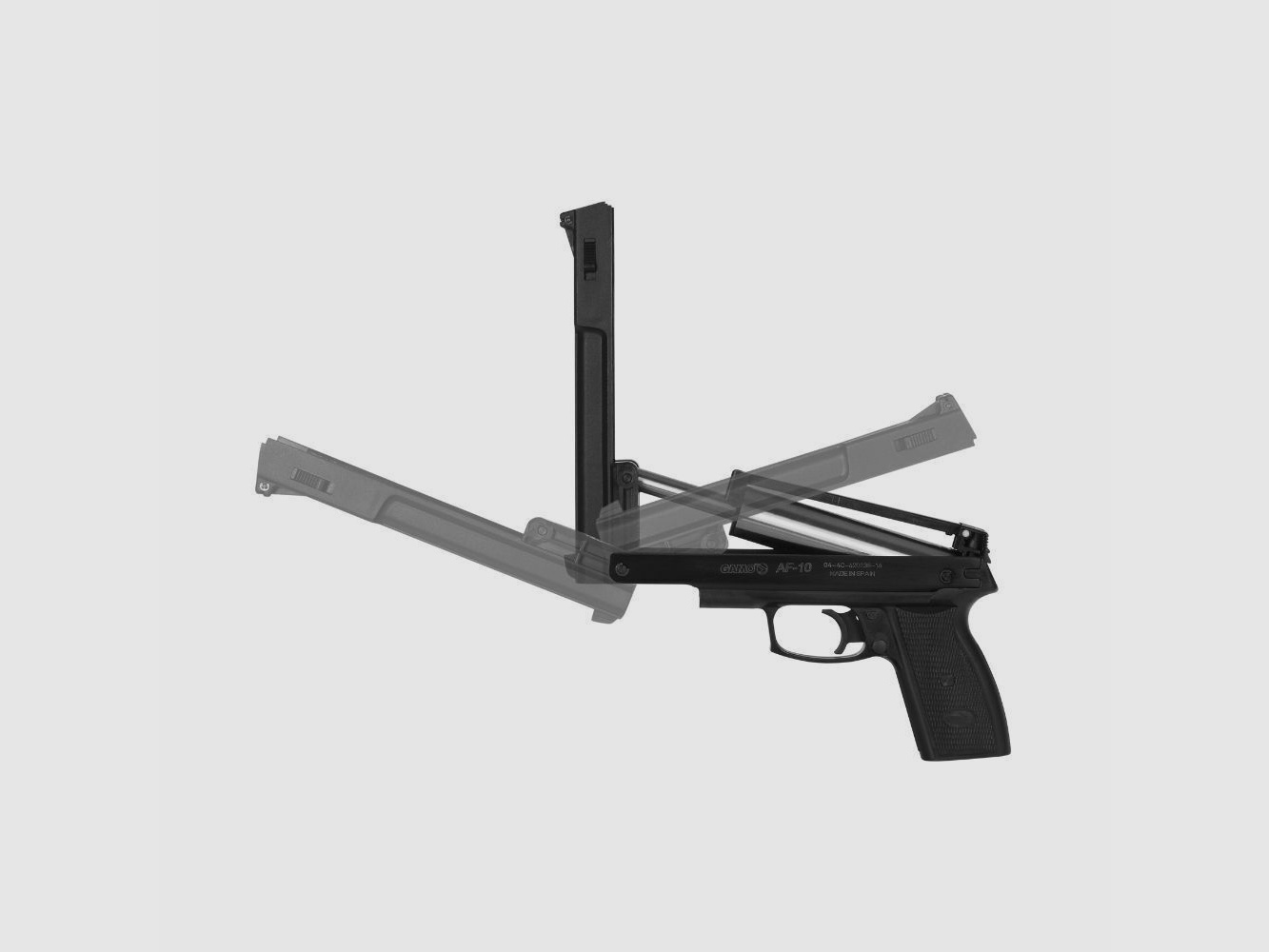 Gamo AF-10 Luftpistole Vorkompressi 4,5mm BB und Diabolo