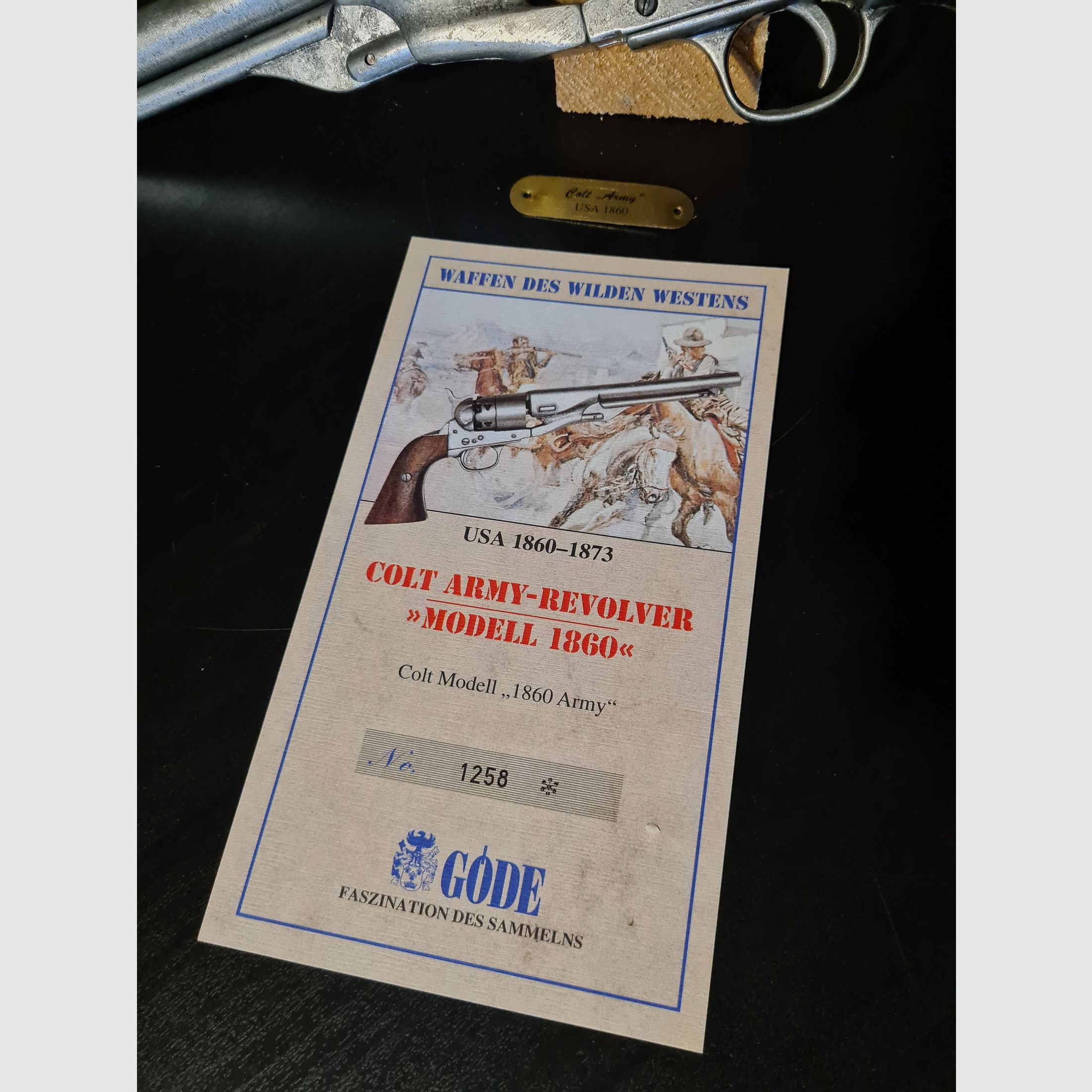 COLT ARMY-REVOLVER MODELLO 1860