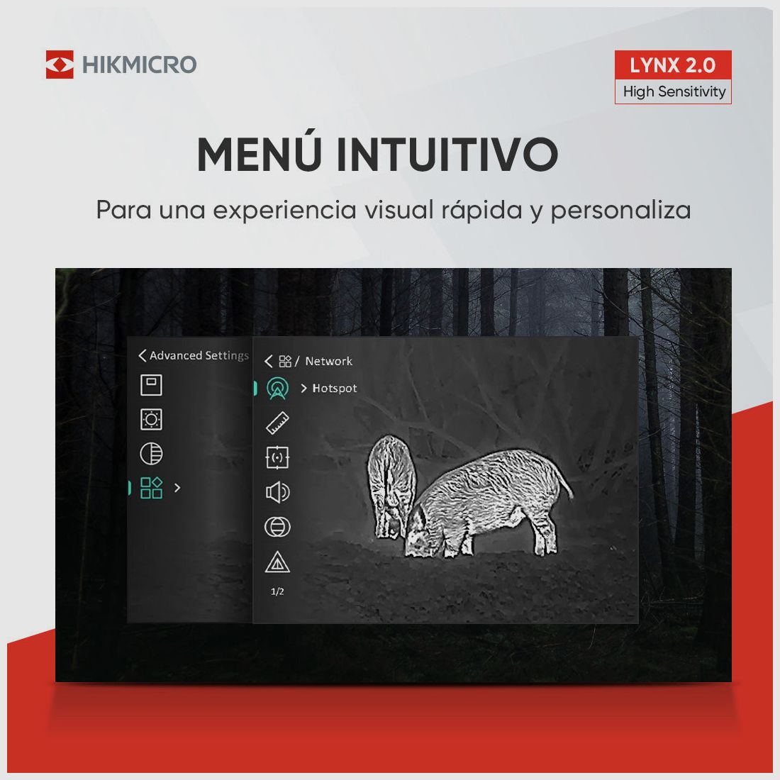 HIKMICRO LYNX Pro LH25 2.0 thermisch monokulair, afbeelding 9 van 19