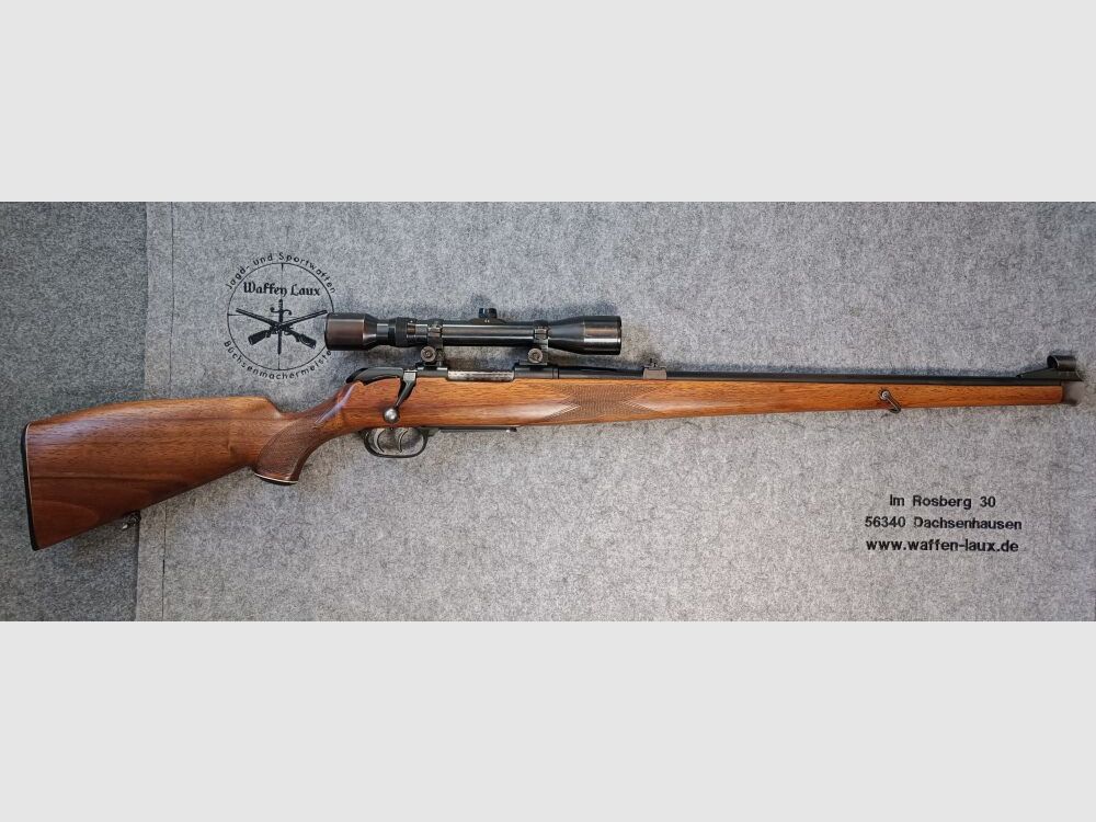 Krico Kriegeskorte Repetierstutzen mit ZF Hubertus 4fach Optik