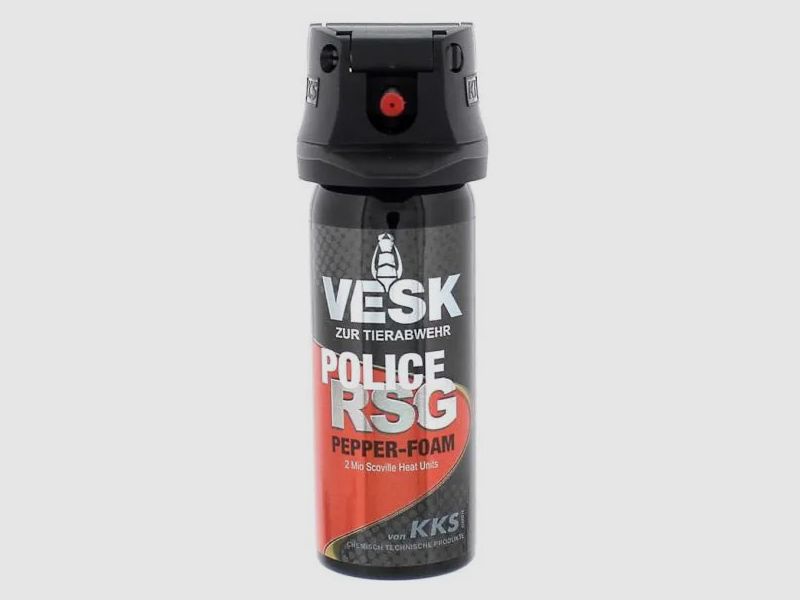 Unbekannt Vesk RSG Pfefferspray Police Schaum 50 ml