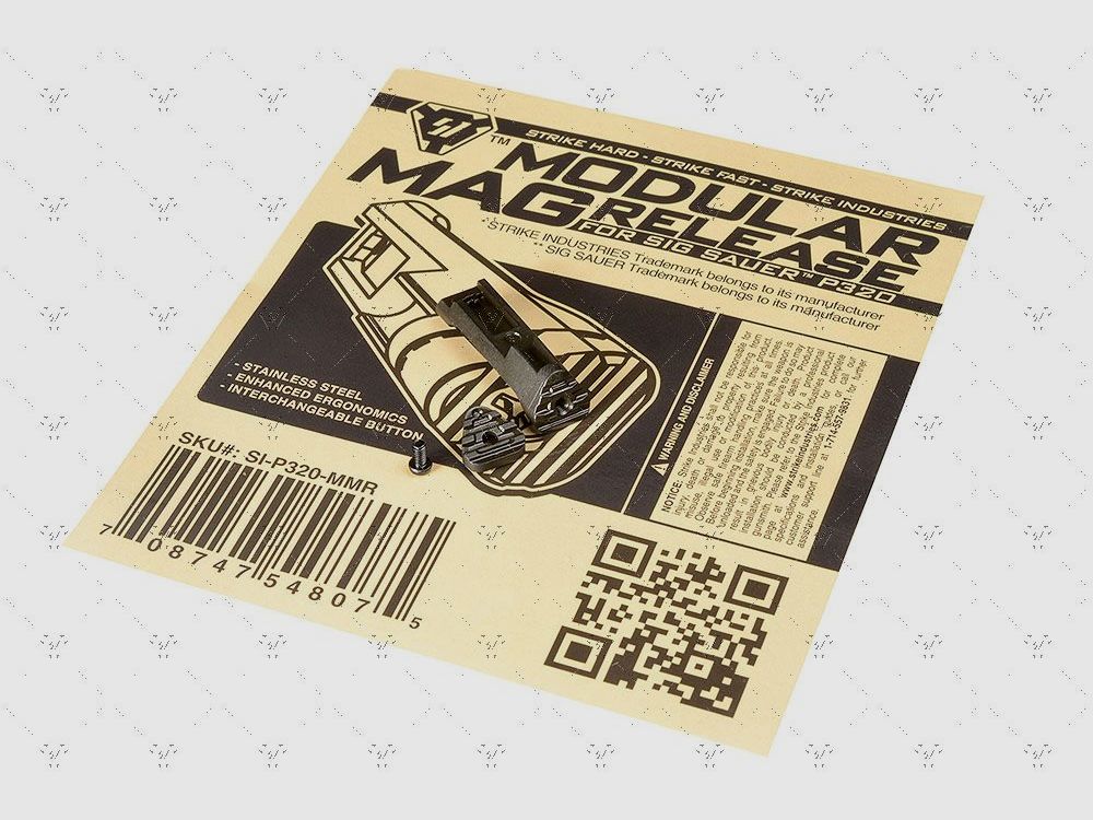 Strike Industries Modular Magazine Release for Sig Sauer P320, Bild 2 von 9