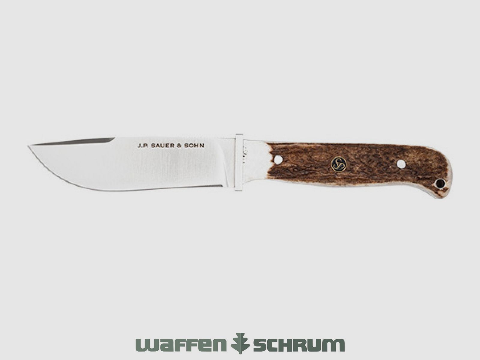 Sauer Jagdnicker hertshoornglans: 12,5 cm - D2-staal