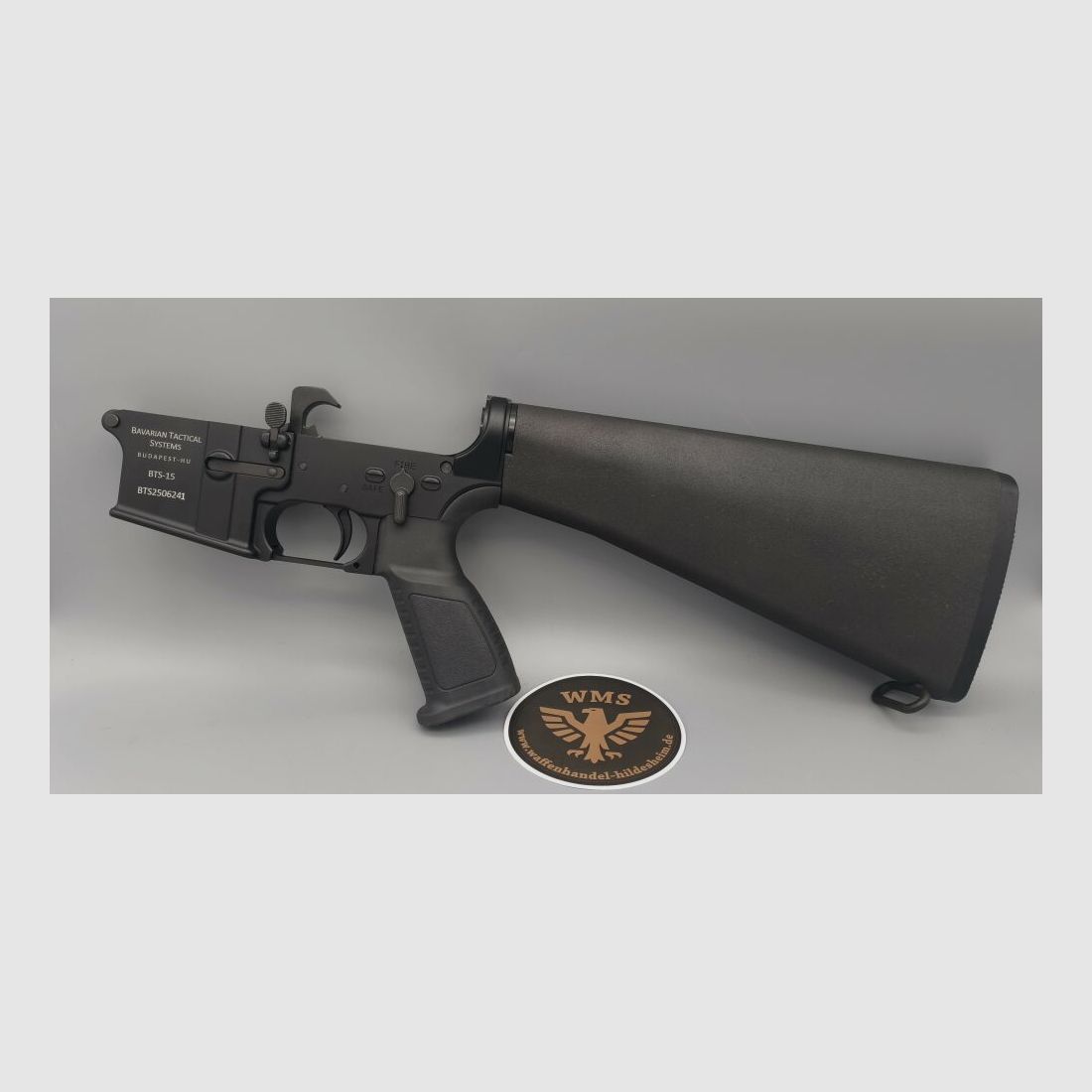 AR15 Lower Receiver BTS Multical NEU M16 A2/A3 Vaste Schaft .223Rem