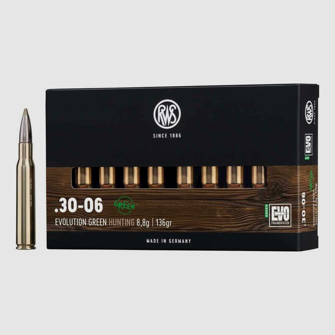 RWS Evo Green 139grs - 20Pzs