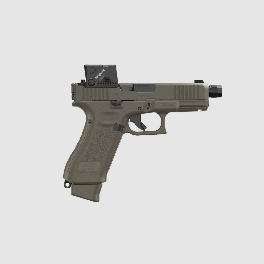 Glock Mod. 45 Gen5 A-Cut HunterCombo