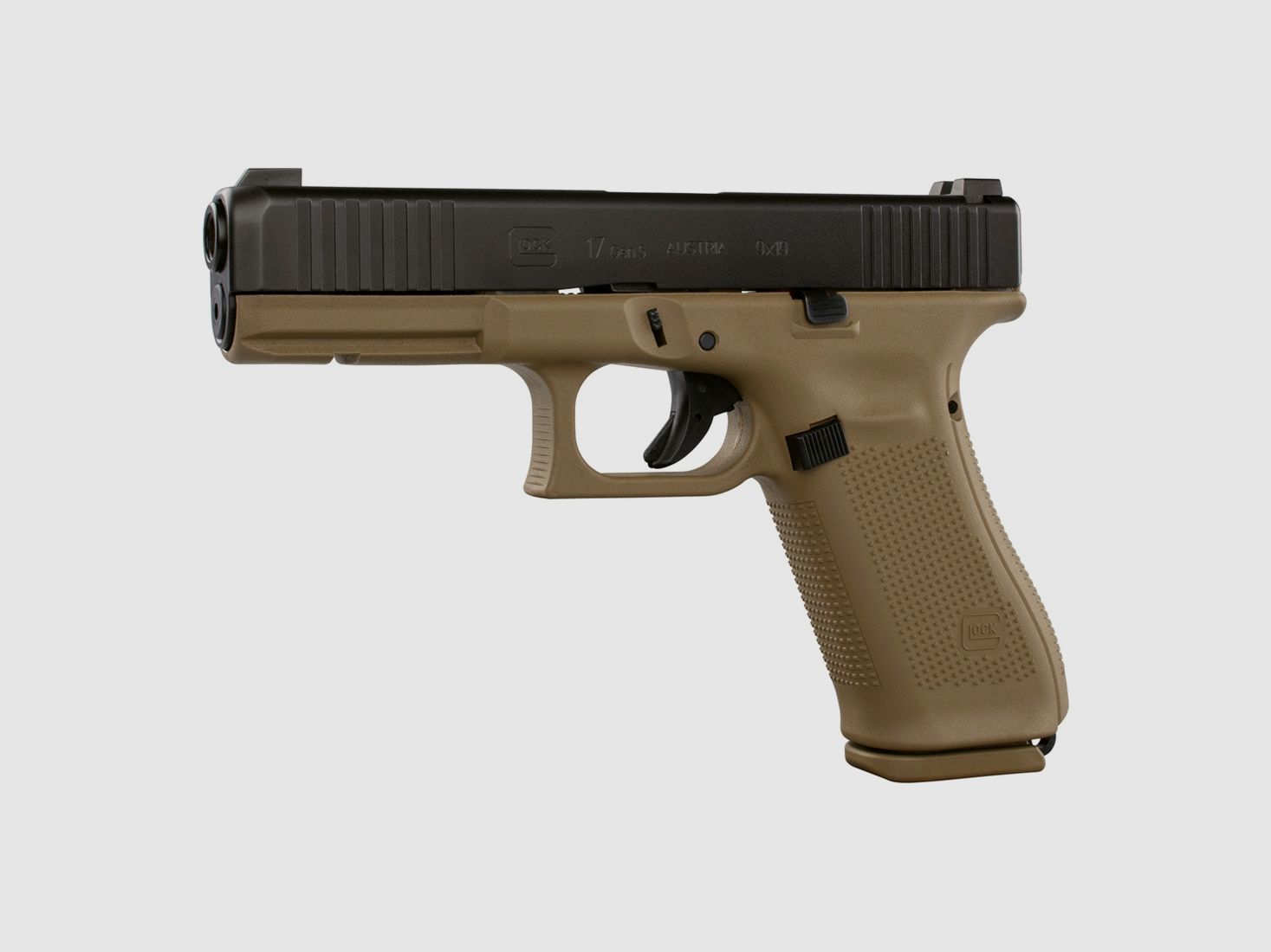 Glock Pistole 17 Gen5 FS/FR Coyote – 9 mm Para, Bild 2 von 2