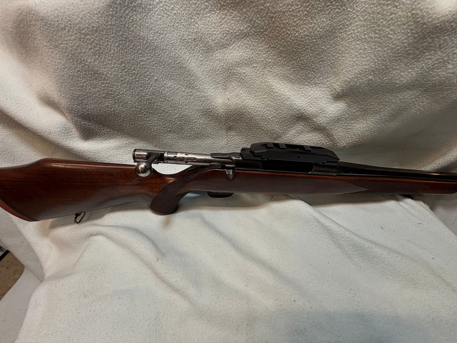 Carl Gustav bzw Sauer 90 cal. 6,5x55 Dentler Basis und Montageschiene Zeiss Innenschiene