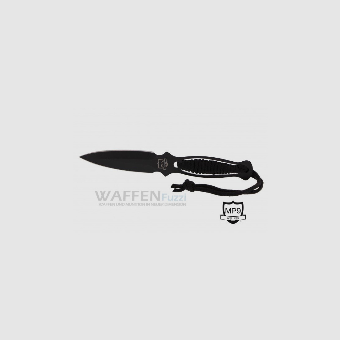 Wurfmesser Set MP9 mit Messeretui