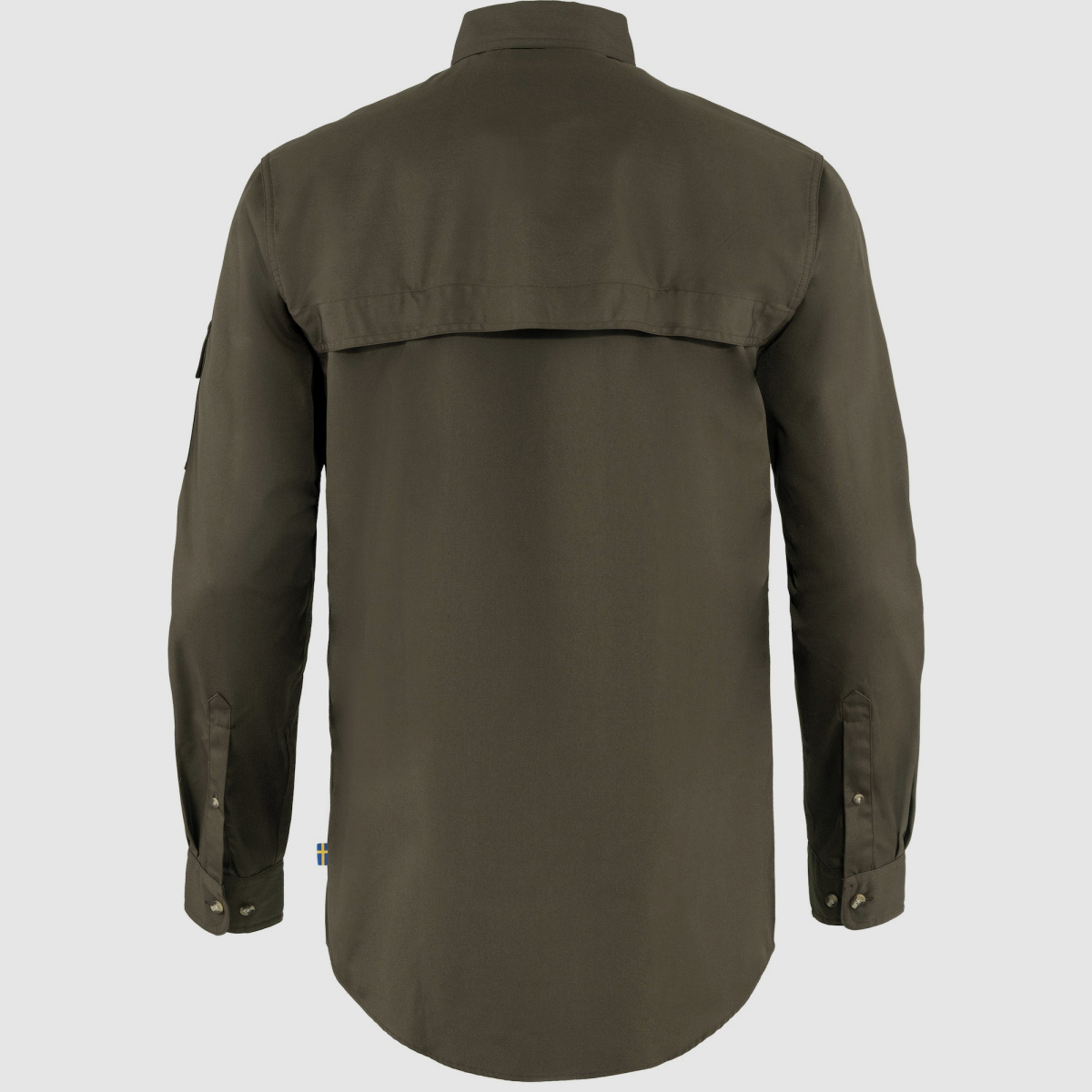 FJÄLLRÄVEN Trekking Shirt LS Dark Olive