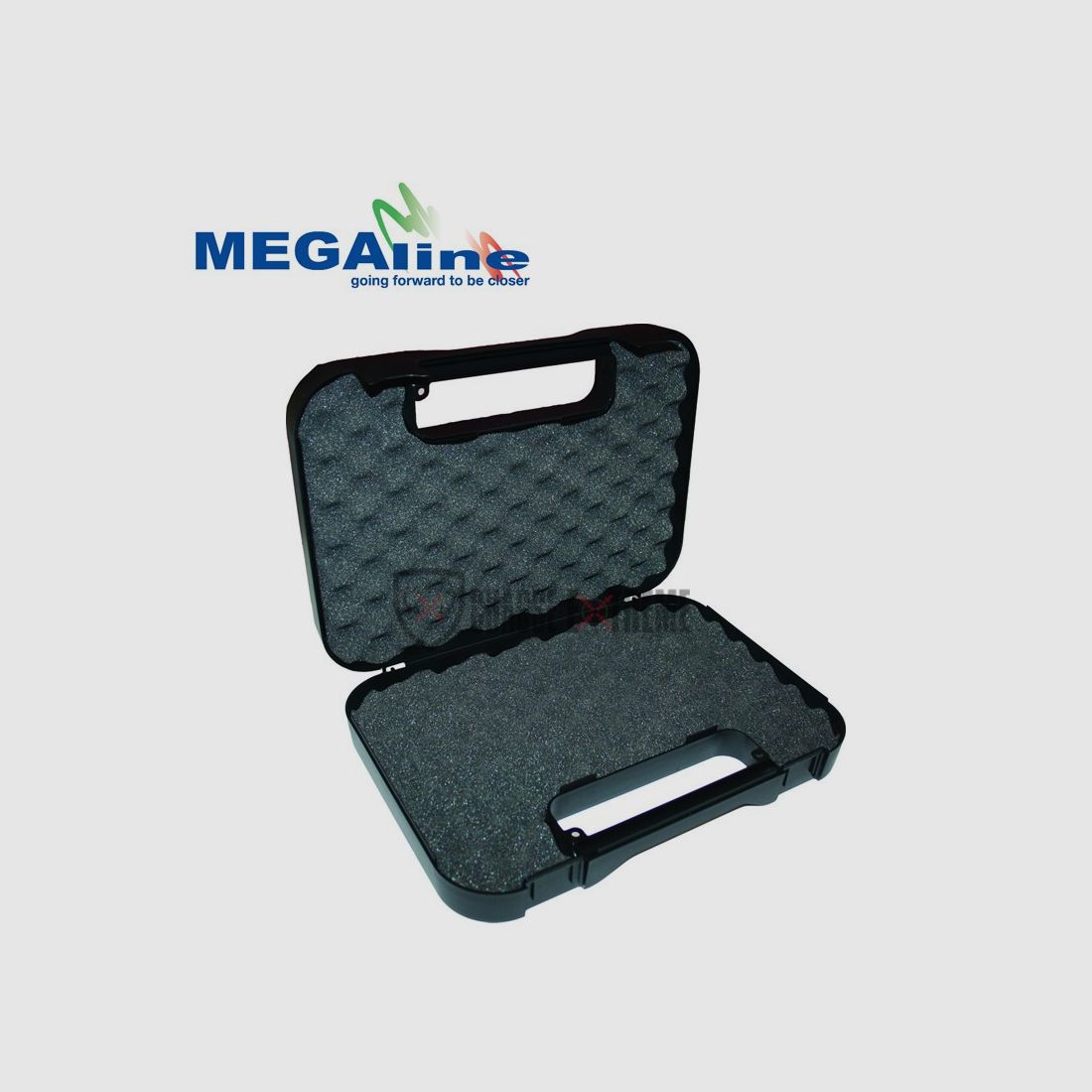 Waffenkoffer MEGALINE Pistole 35,7X25,3X7,5cm