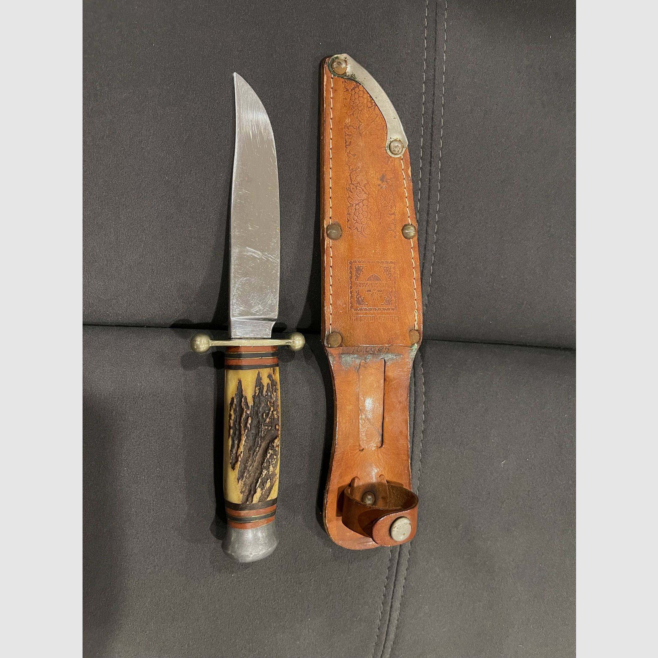 Linder Rehwappen hunting knife travel knife Solingen