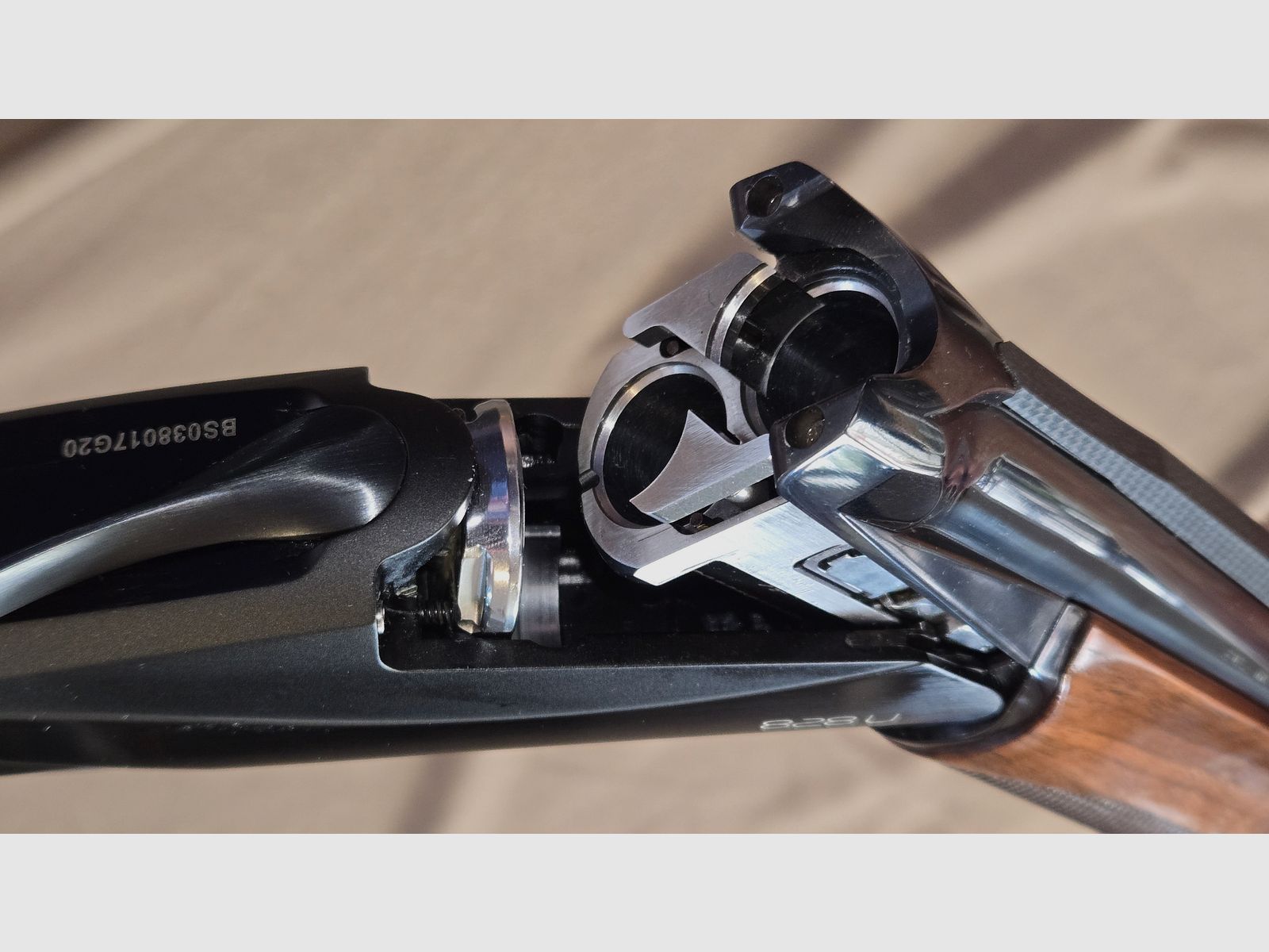 Benelli Bockdoppelflinte 828 U Black, als nieuw