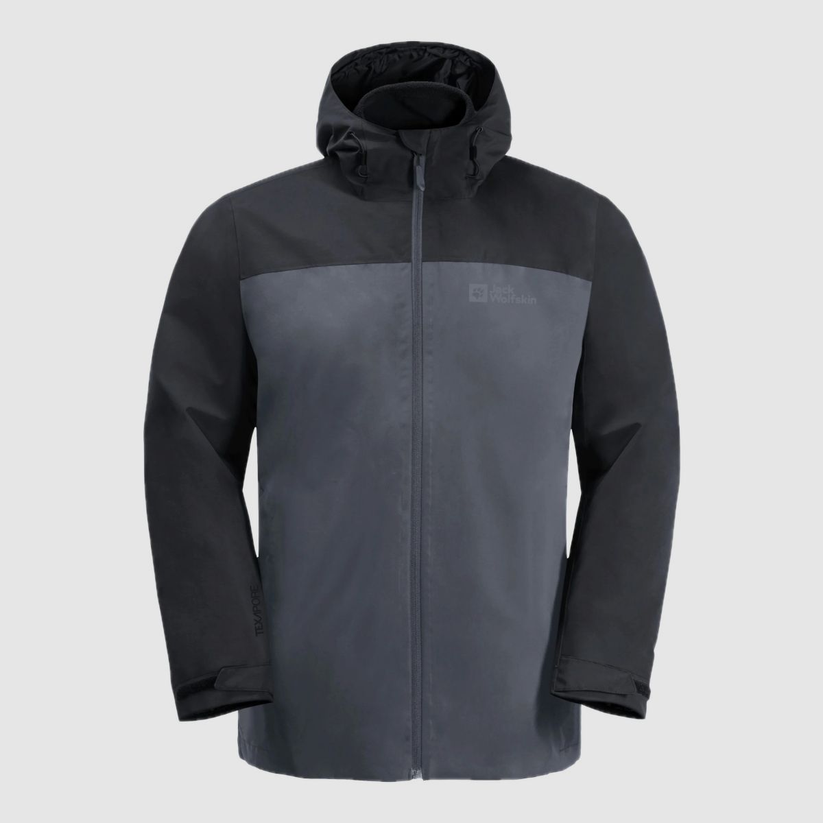JACK WOLFSKIN Taubenberg 3in1 Giacca M Phantom