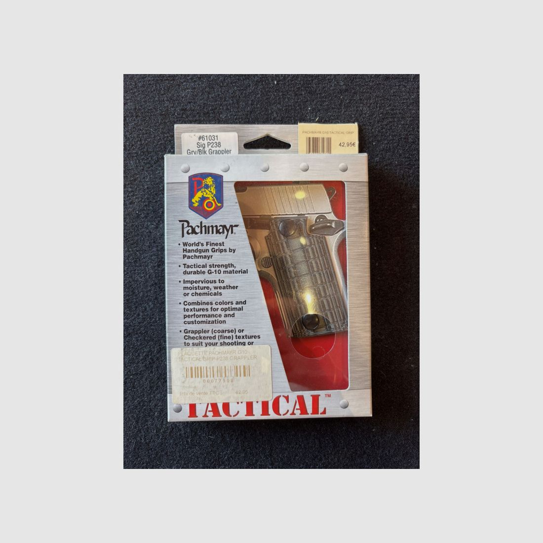 PACHMAYR G10 TACTICAL GRIP SIG SAUER P238 GRAPPLER