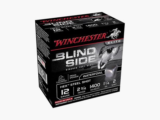 Winchester Blind Side .12/70 35g #2 (3,7mm) 25 Patronen