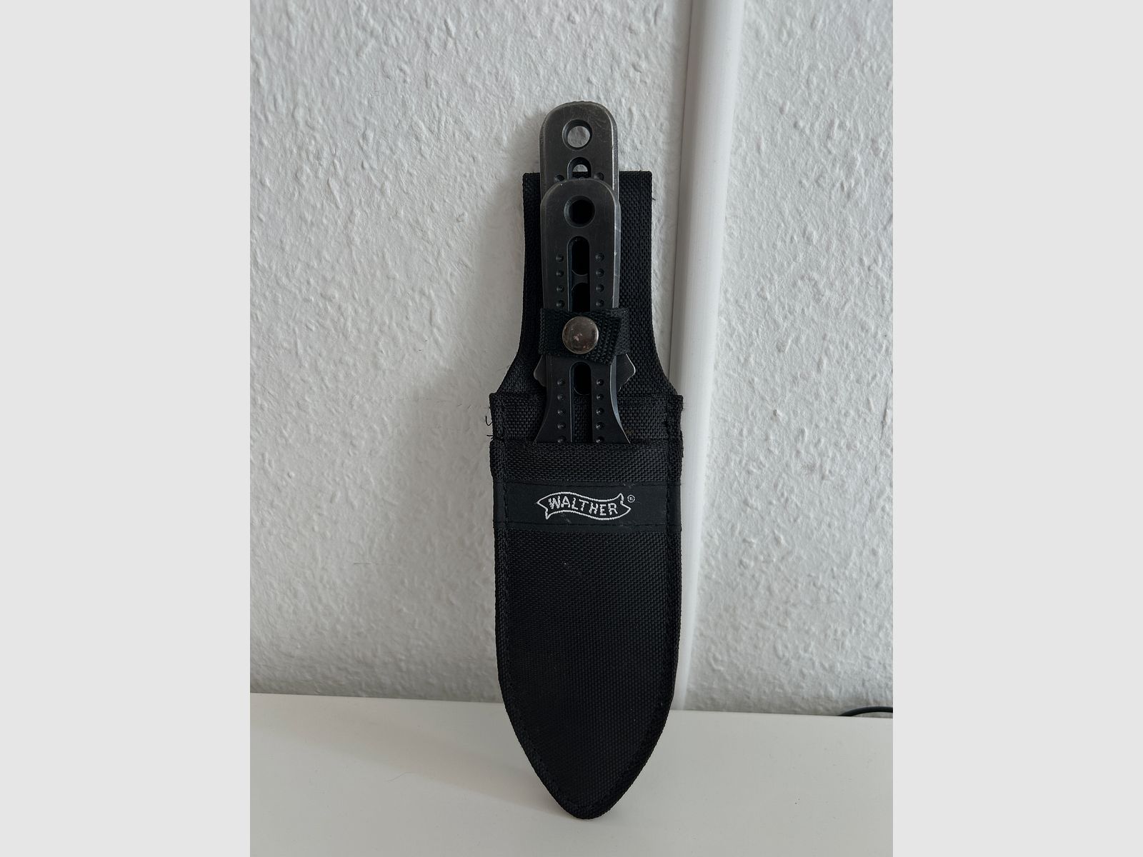 WALTHER WURFMESSER 2x mit OVP und Holster