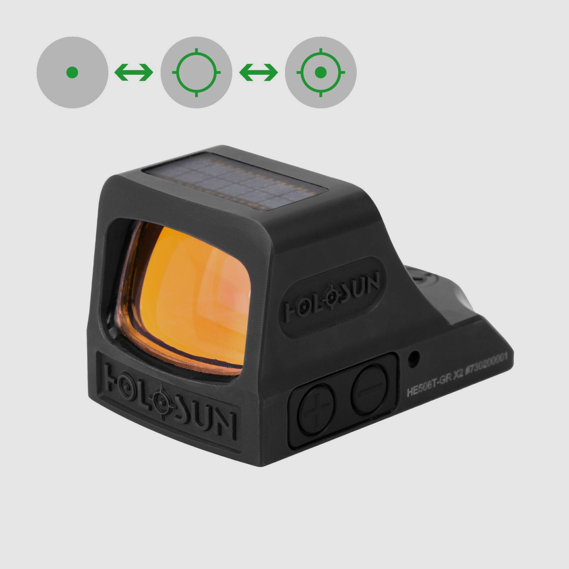 HOLOSUN HE508T-X2 - Zielony