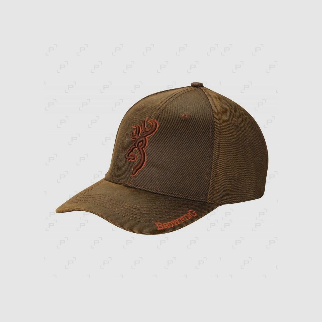 BROWNING RHINO Kappe braun/rot