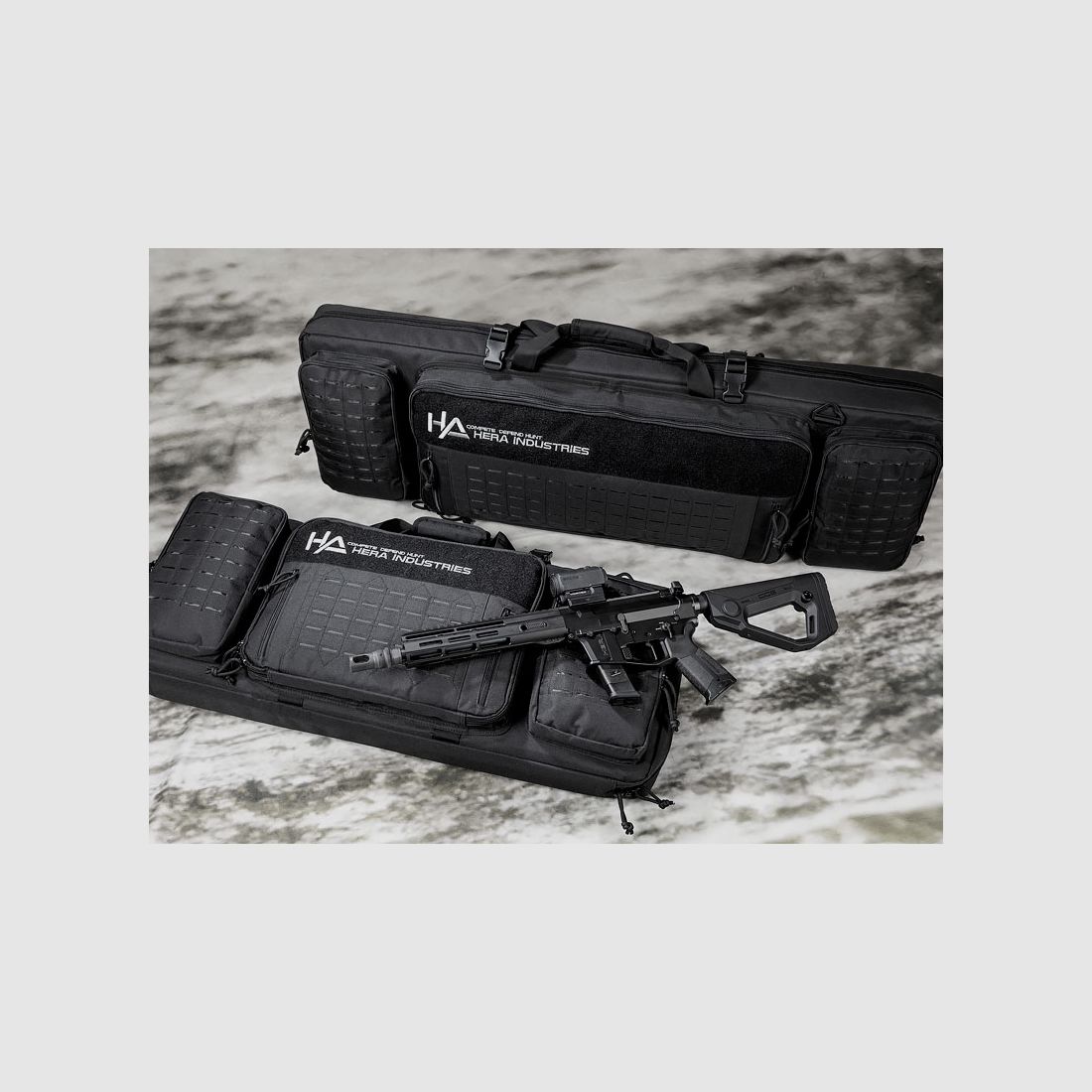 Bolsa para Rifle HERA ARMS CORTA Negra