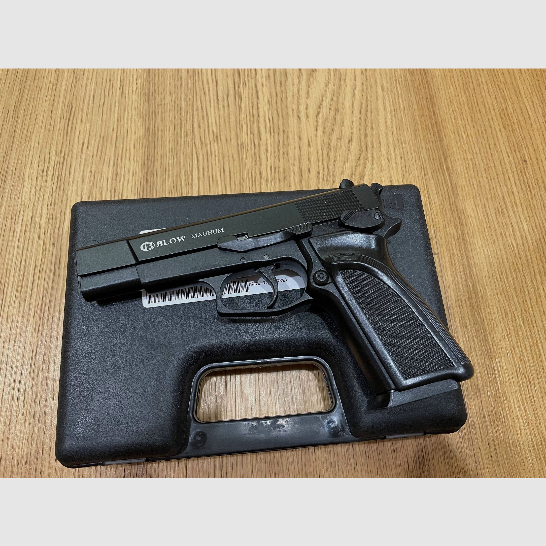 BLOW Magnum 9mm P.A.K. Schreckschusspistole Browning Hi-Power Stil