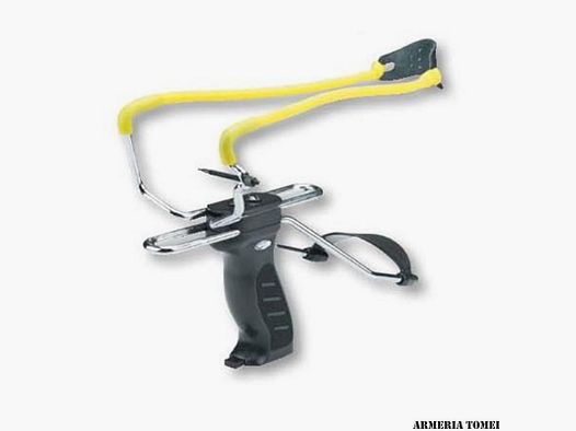 FIONDA – SLINGSHOT WITH SUPPORT AND TANK FOR BALLS