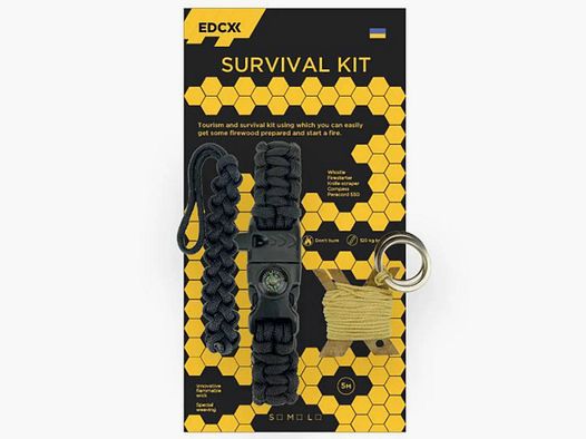 EDCX EDCX Survivalkit schwarz
