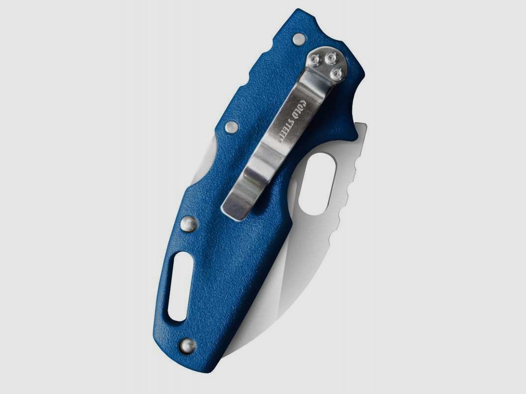 Cold Steel Tuff Lite Taschenmesser, Glatte Schneide, Blau