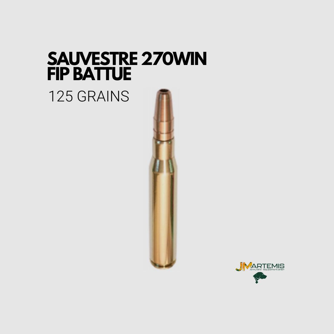 Patronen SAUVESTRE 270 WIN FIP 125GR, Bild 1 von 2