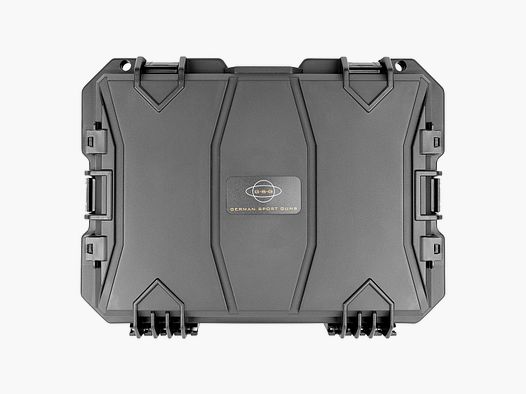 GSG Valigetta per pistola all-weather nera - Custodia rigida per esterni