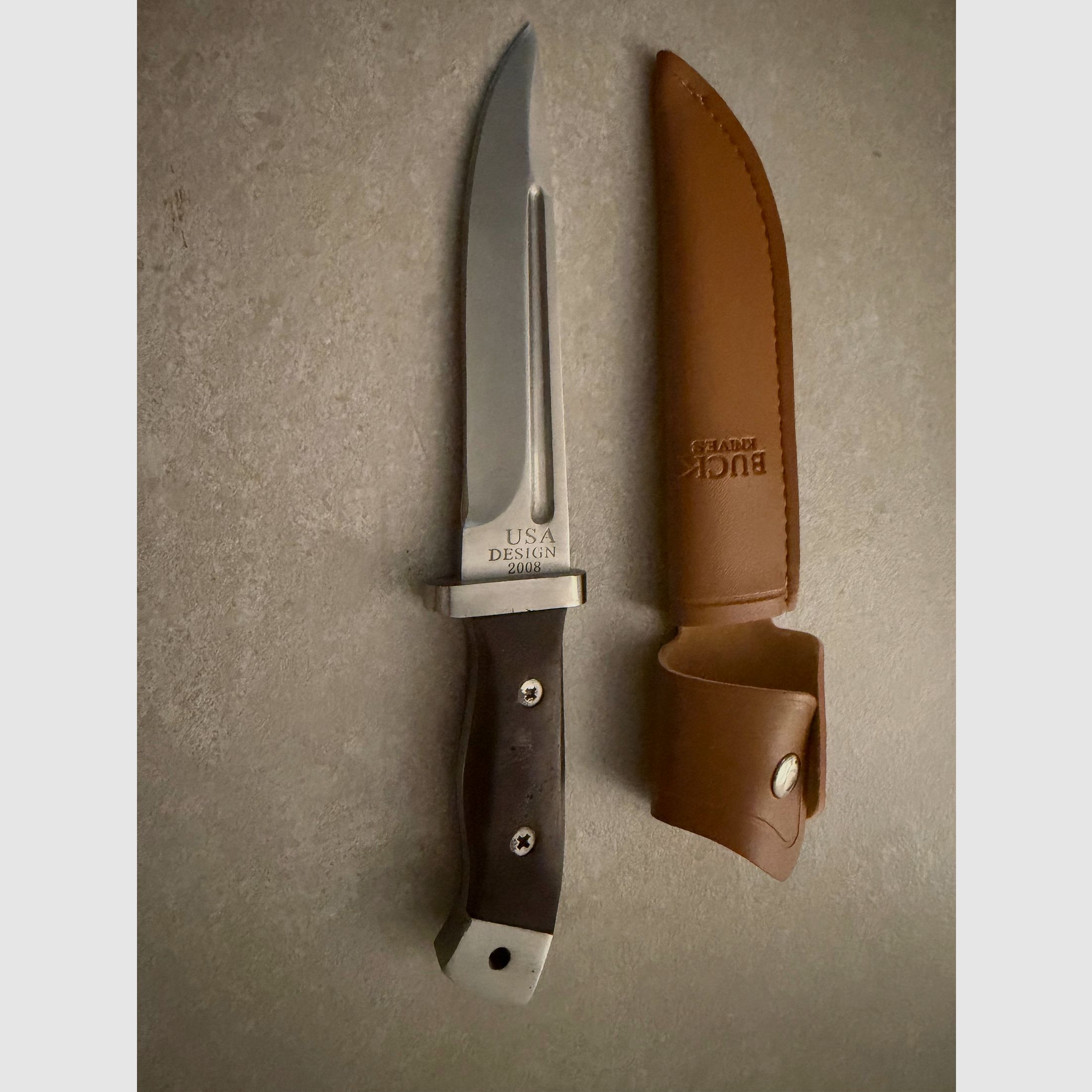 Couteau de chasse Design USA BUCK 2008