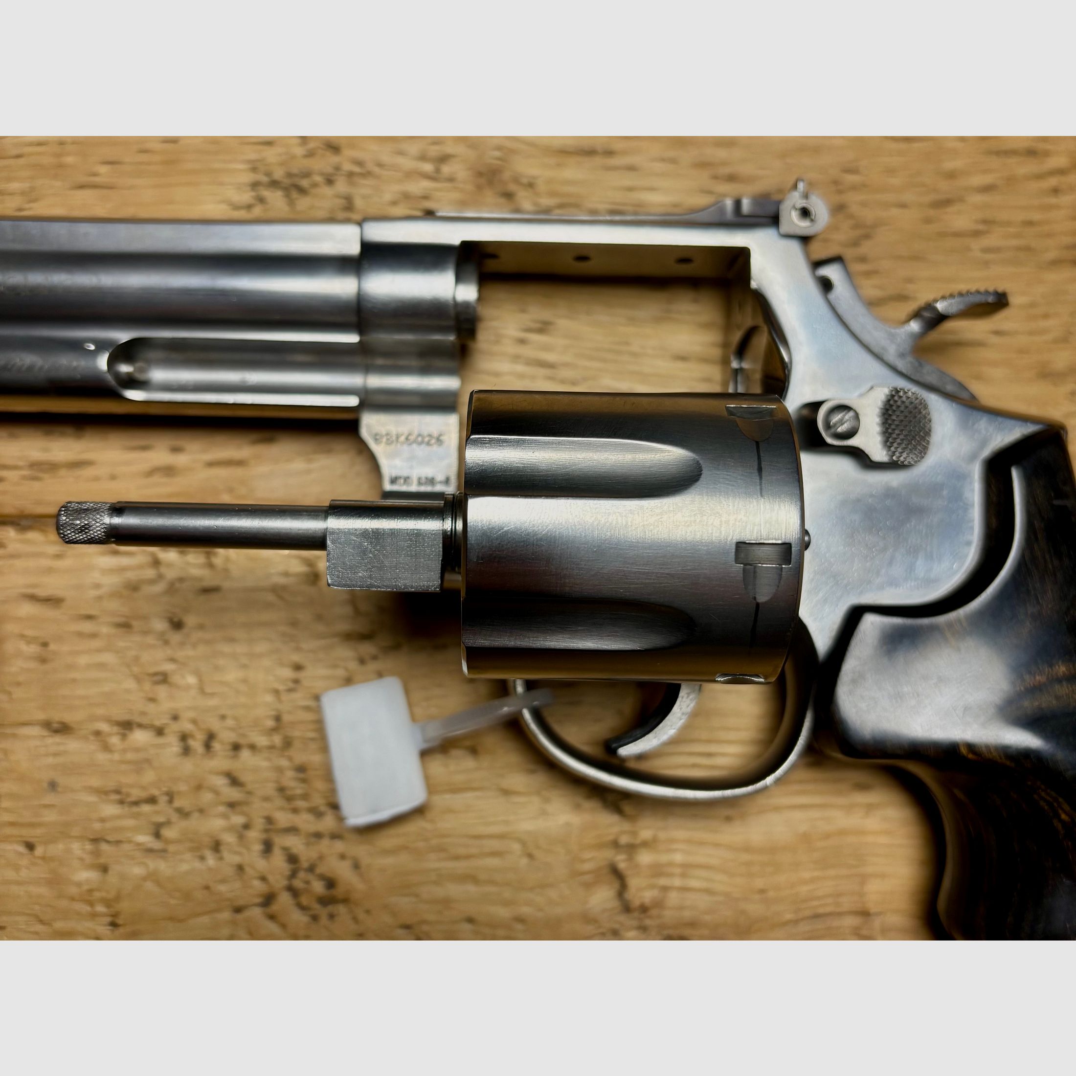 Smith & Wesson Revolver 686 Target Champion  /  Inclusief sportgrippanelen en verbeterde trekker